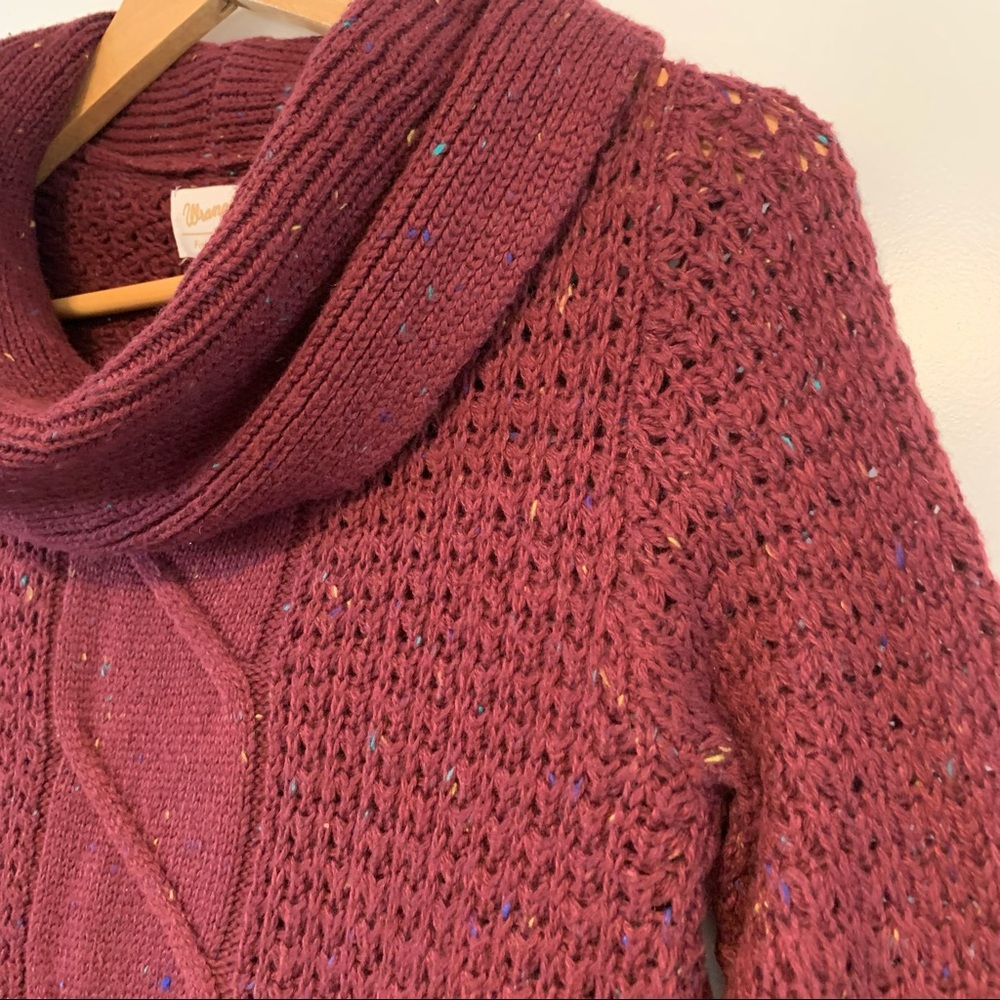 Wrangler | Cowl Turtleneck Knit Sweater - Picture 3 of 16